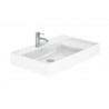 LAVABO CUADRADO MURAL O SOBREMUEBLE 800x490 INSPIRA FINECERAMIC ROCA