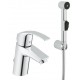 GRIFO LAVABO MONOMANDO CON TELEDUCHA BIDE GROHE EUROSMART