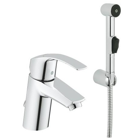 GRIFO LAVABO MONOMANDO CON TELEDUCHA BIDE GROHE EUROSMART