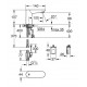 GRIFO ELECTRONICO INFRARROJO LAVABO EUROECO COSMOPOLITAN E GROHE 36271000