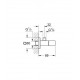 LLAVE DE CORTE 1/2" EUROCUBE GROHE 22012000