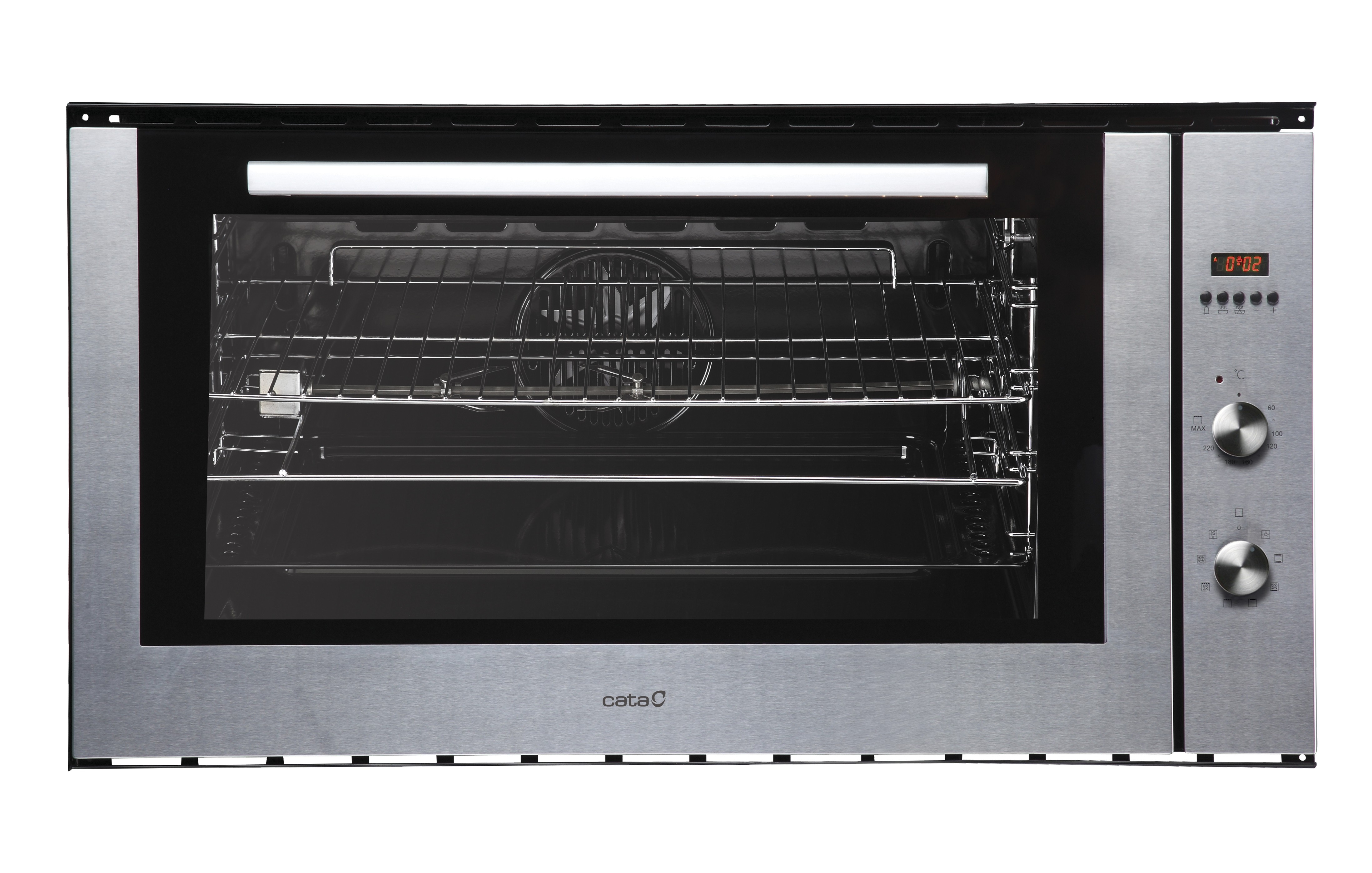 horno multifuncion 90 cm 100 litros cata me 910 resistencia turbocircular