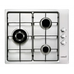 ENCIMERA CATA GI 6021 X GAS INOX 3 FUEGOS 58 CM 08068308