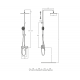 COLUMNA DE DUCHA MONOMANDO CON REPISA EVEN-M ROCA A5A9790C00