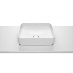 LAVABO SOBRE ENCIMERA INSPIRA SQUARE 500x370 FINECERAMIC ROCA