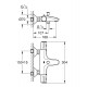 TERMOSTATICO BAÑO Y DUCHA GROHTHERM 800 GROHE 34567000