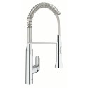 GRIFO MONOMANDO COCINA PROFESIONAL GROHE K7 FOOT CONTROL 30312000 