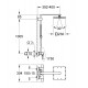 CONJUNTO DUCHA TERMOSTATICA EUPHORIA CUBE XXL SYSTEM 230 GROHE