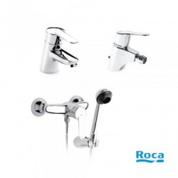 PACK DE GRIFO BIDE-LAVABO-DUCHA ROCA