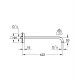 BRAZO DUCHA PARED RAINSHOWER 422 MM GROHE 26145000