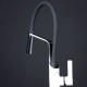 GRIFO COCINA MONOMANDO CLEVER CHEF 6 BLANCO CROMO BRILLANTE 99733