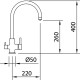 GRIFO OSMOSIS ROUND CLEVER 60150