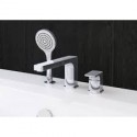 CONJUNTO GRIFO MONOMANDO BAÑERA L90 ROCA A5A9801C00