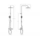 COLUMNA DE DUCHA MONOMANDO CON REPISA EVEN-M SQUARE ROCA A5A9B90C00