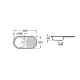 Fregadero una cubeta escurridor derecha acero inoxidable Duo 90 Roca