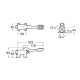 GRIFO PEDAL SUELO TEMPORIZADO INSTANT FOOT ROCA A505127800