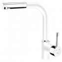 GRIFO cocina monomando TEKA CAÑO ALTO EXTRAIBLE ARK 938 W BLANCO 23938120W