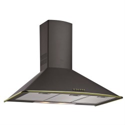 TEKA Campana decorativa DBB 60 NEGRO. 40460402, 60 cm, Negro, Clase E