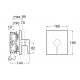 GRIFO MONOMANDO DUCHA EMPOTRABLE INSIGNIA ROCA A5A2B3AC00