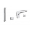 GRIFO BIMANDO REPISA BAÑO DUCHA 130mm INSIGNIA ROCA A6A183AC00