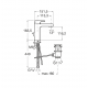 GRIFO MONOMANDO LAVABO CUERPO LISO L90 ROCA A5A3F01C00