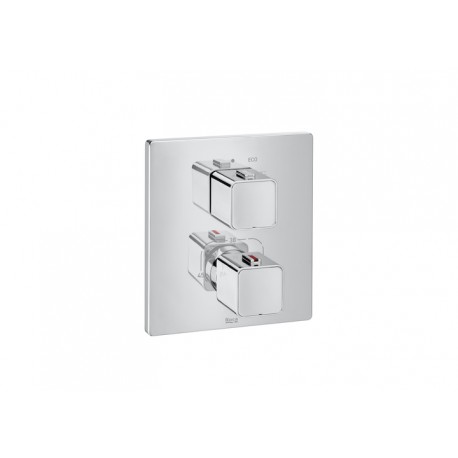 GRIFO TERMOSTATICO BAÑO DUCHA T-1000 SQUARE EMPOTRABLE ROCA A5A0C1AC00