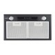 Campana mueble grupo filtrante cata gt plus 45 bk 02030407