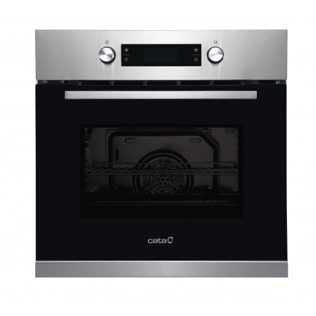 HORNO PIROLITICO MULTIFUNCION CPR 8109 X 60 CM INOX CRISTAL NEGRO CATA