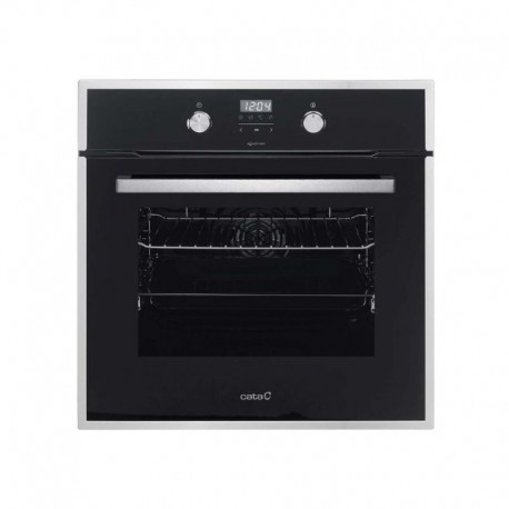 HORNO MULTIFUNCION OMD 7009 X 60 CM 60 LITROS ACERO INOX CRISTAL NEGRO CATA