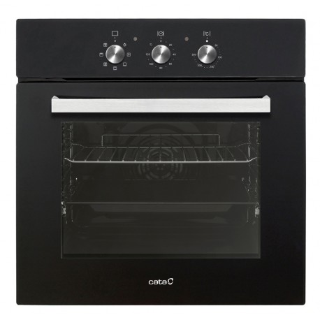 HORNO MULTIFUNCION ME 7107 BK 60 CM 60 LITROS CRISTAL NEGRO CATA