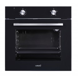 HORNO SE 6204 BK CATA CRISTAL NEGRO ESTATICO 65 LITROS