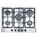 ENCIMERA CATA LGI 7041 X GAS INOX 5 FUEGOS 68 CM 08045302