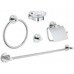 CONJUNTO DE ACCESORIOS BAÑO 5 EN 1 ESSENTIALS GROHE 40344001