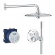 CONJUNTO DE DUCHA EMPOTRADO PERFECT GROHTHERM SMARTCONTROL GROHE 34744000