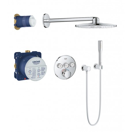 CONJUNTO DE DUCHA EMPOTRADO PERFECT GROHTHERM SMARTCONTROL GROHE 34705000