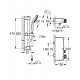 CONJUNTO DE DUCHA TERMOSTATICA GROHTHERM SMARTCONTROL GROHE 34720000