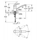 GRIFO COCINA MONOMANDO EUROECO GROHE 32750000