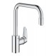 GRIFO COCINA MONOMANDO EURODISC COSMOPOLITAN GROHE 31122004 CAÑO ALTO EXTRAIBLE