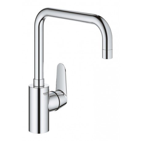 GRIFO COCINA MONOMANDO EURODISC COSMOPOLITAN GROHE 32259003 CAÑO ALTO 