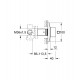 INVERSOR 5 VIAS EMPOTRAR ALLURE BRILLIANT GROHE 19798000