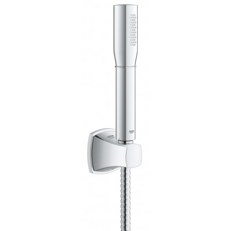 TELEDUCHA CON SOPORTE GRANDERA STICK GROHE CROMO 27993000