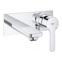 GRIFO LAVABO EMPOTRAR LINEARE TAMAÑO M 19409001 CROMO