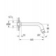 GRIFO LAVABO A PARED GROHE UNIVERSAL 20203000 CROMADO