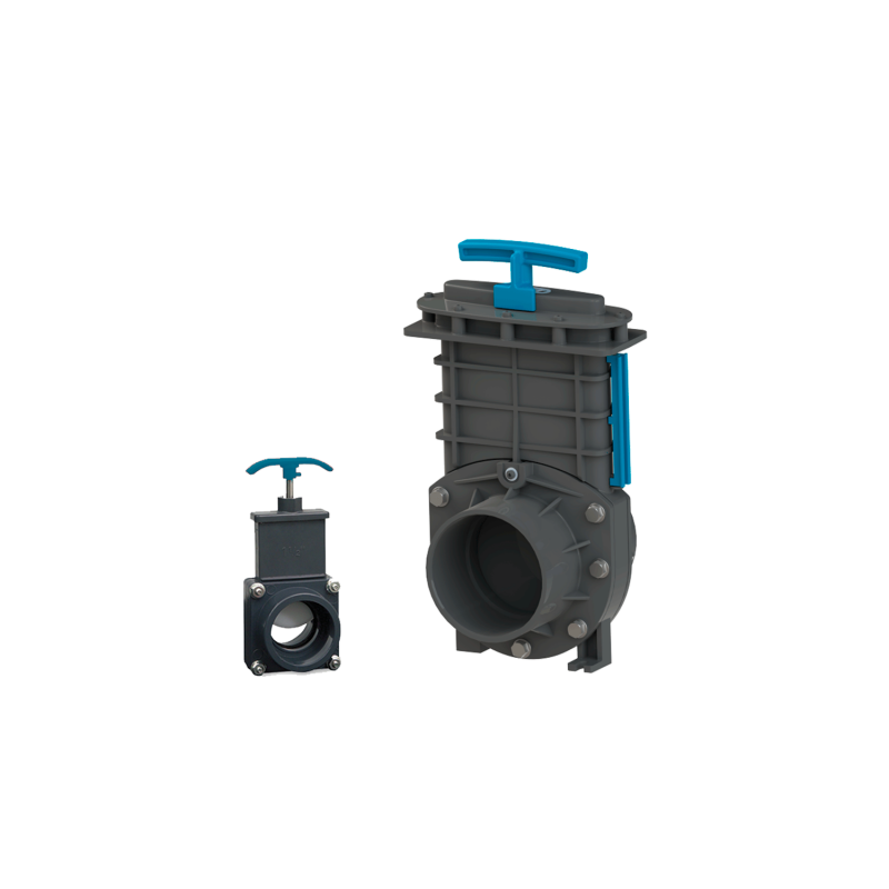 LLAVE DE CORTE TUBERIA 110mm SANICUBIC-SANICOM sanitario