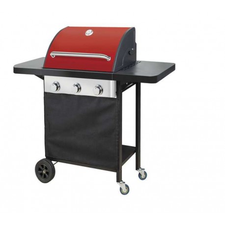 BARBACOA GAS HABITEX BONTEMPO R124 3 QUEMADORES