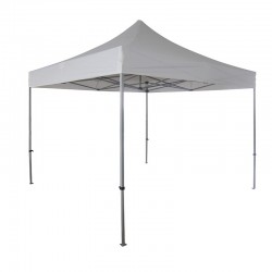 PERGOLA PLEGABLE BLANCA 3X3XH3.20 M