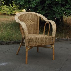 SILLON JARDIN KURHAUS RATAN NATURAL