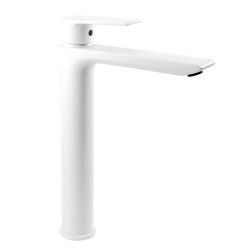 GRIFO LAVABO MONOMANDO 240MM CAÑO ALTO AGORA XTREME CLEVER BLANCO 60706