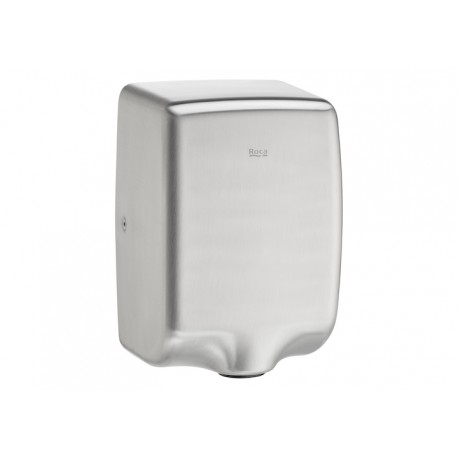 SECADOR DE MANOS CON SENSOR PUBLIC ROCA ACERO INOXIDABLE MATE A817401002