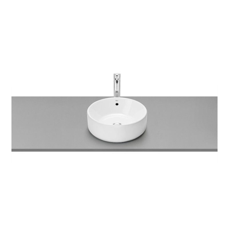 Lavabo de encimera redondo de 45x45cm con rebosadero Strada II Ideal  Standard